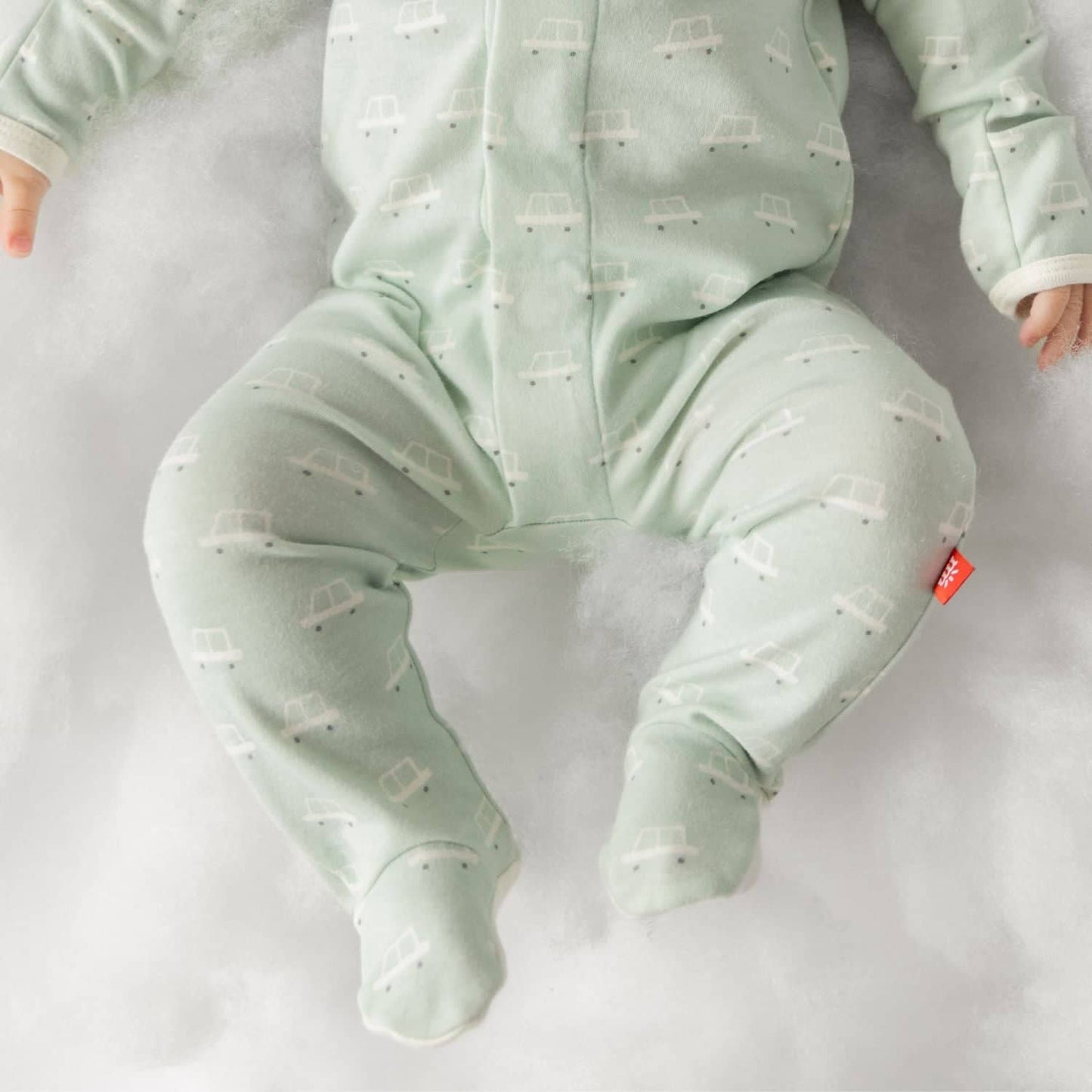 Magnetic Me Beep Beep Time For Sleep Organic Cotton Magnetic Parent Favorite Footie