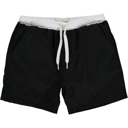 Me & Henry Splash Black/White Swim Shorts